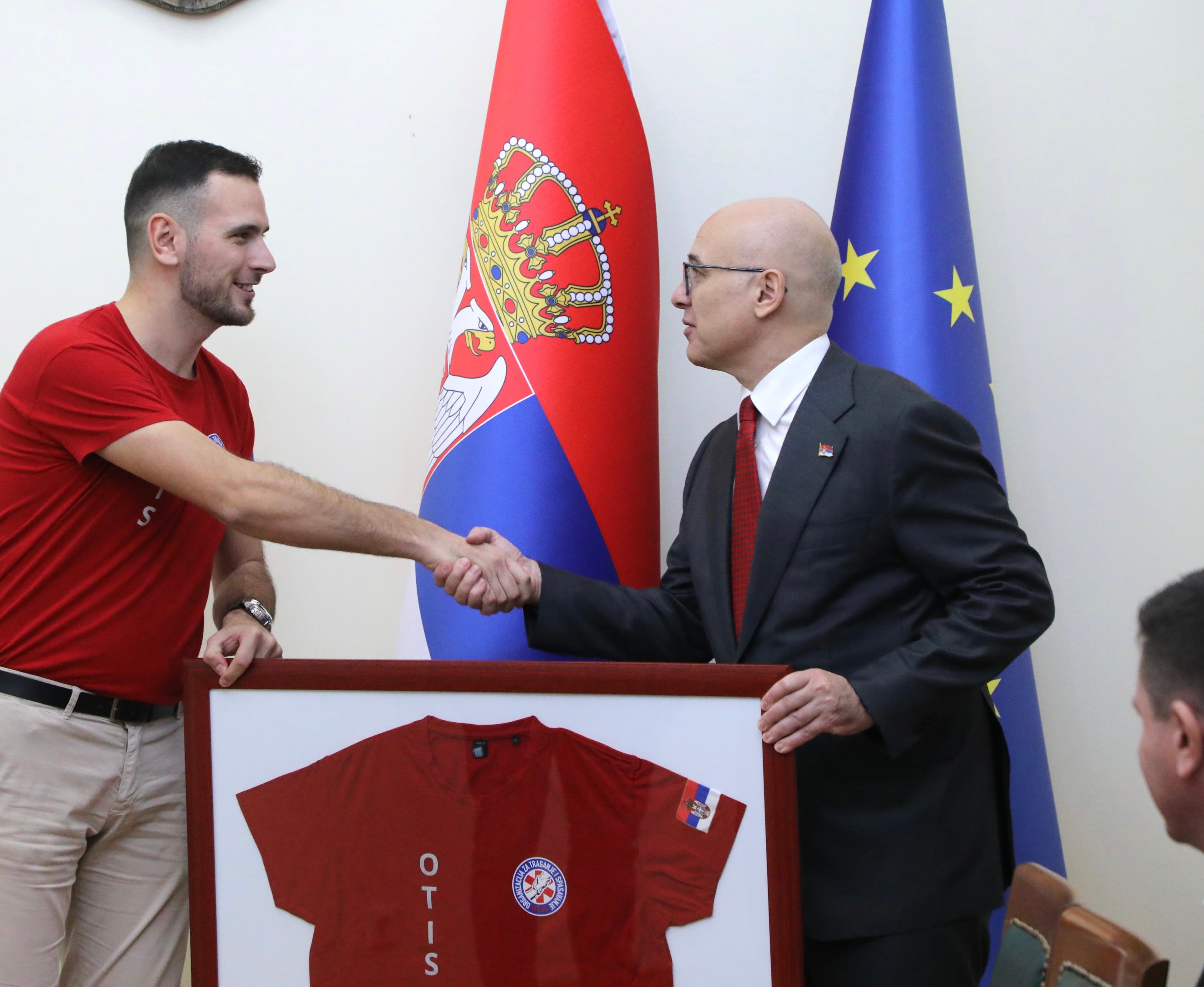 OTIS na prijemu kod premijera Srbije