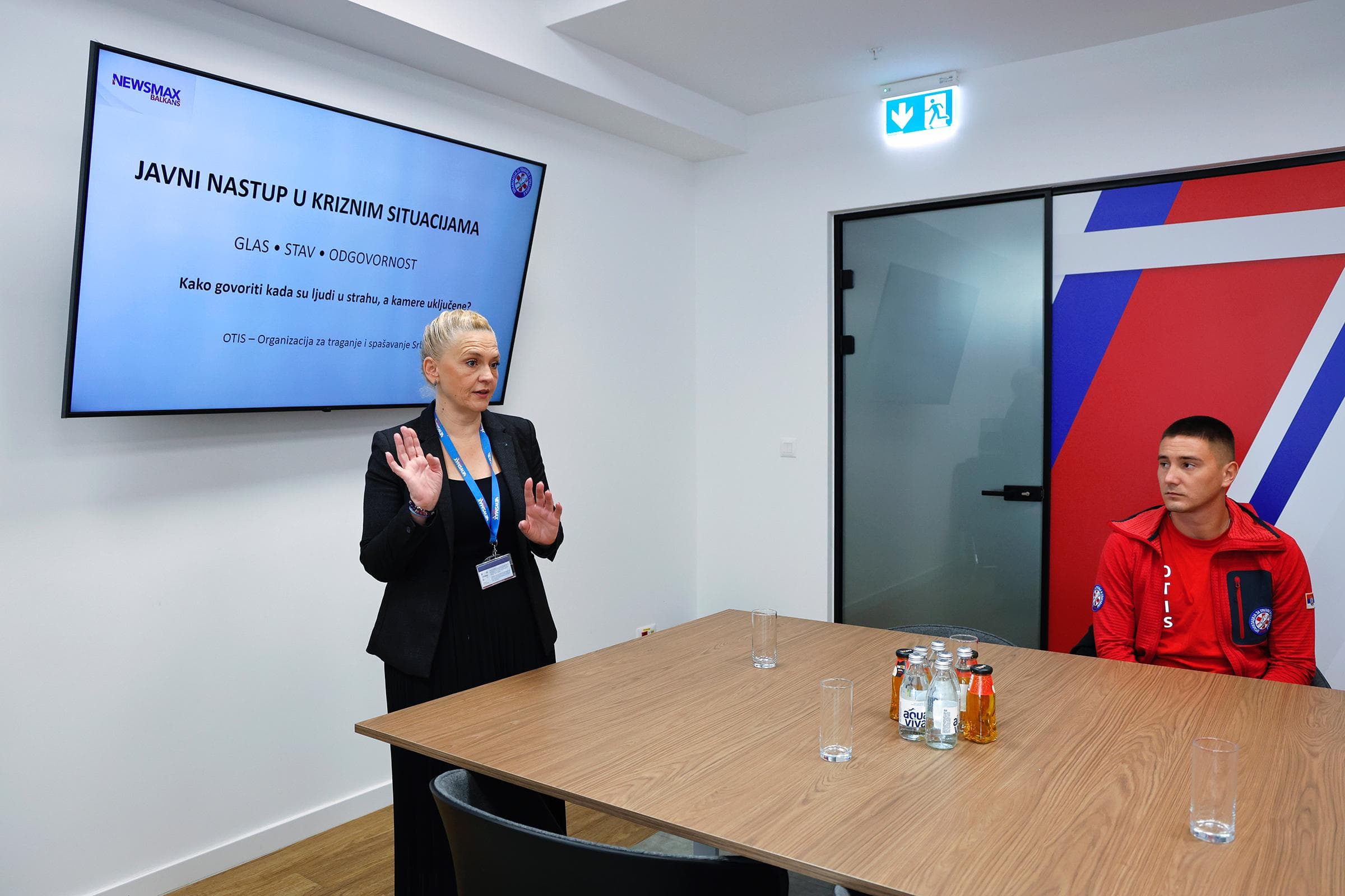 Newsmax Balkans - obuka za komunikaciju sa medijima