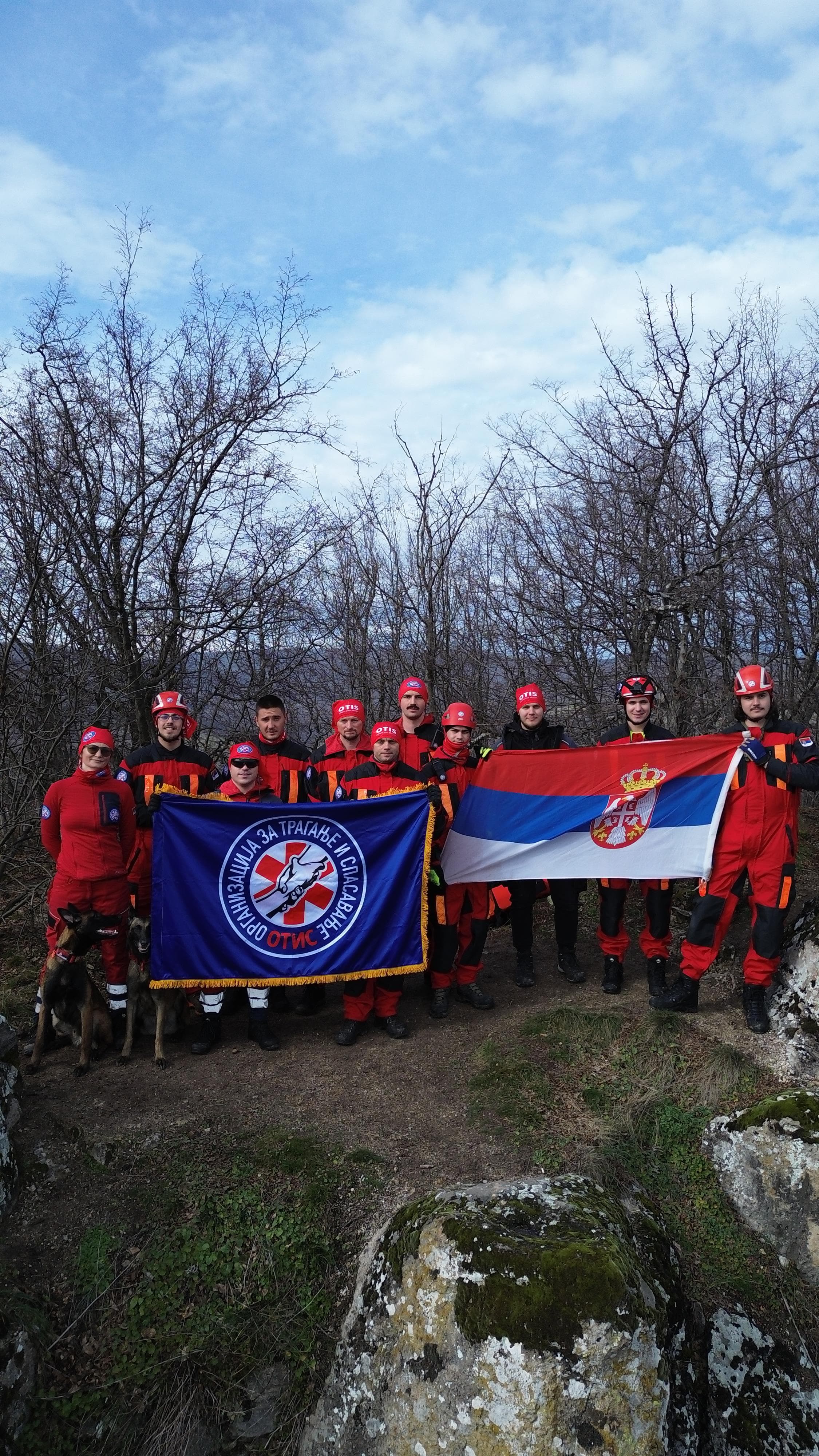 Treninh tehničkog spasavanja Borački krš