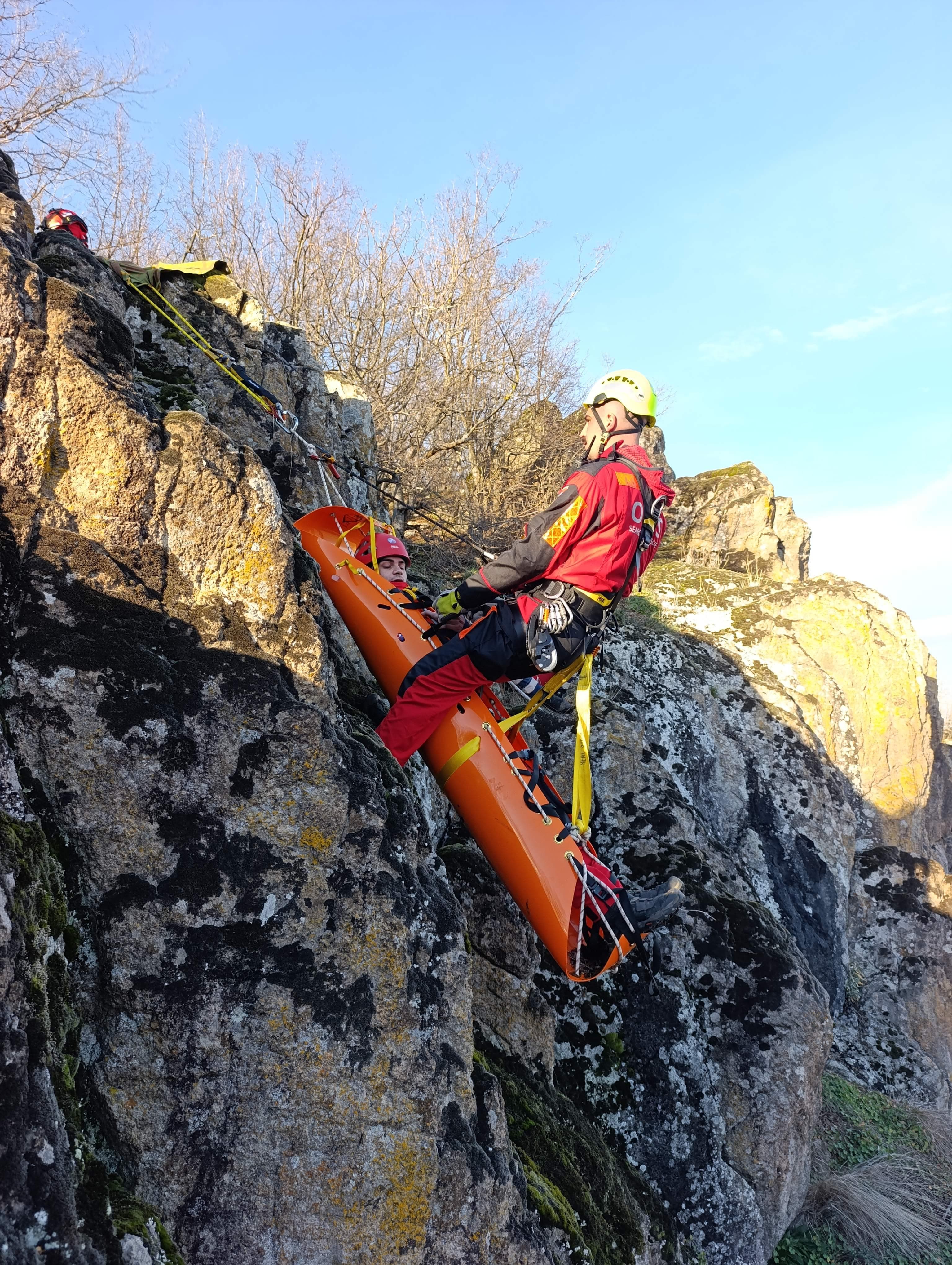 Treninh tehničkog spasavanja Borački krš